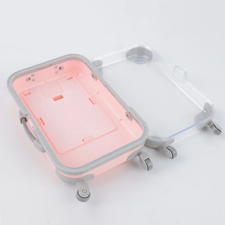 mini trolley suitcase box Empty packing Box Luggage gift self defense keychain Packaging Suitcase