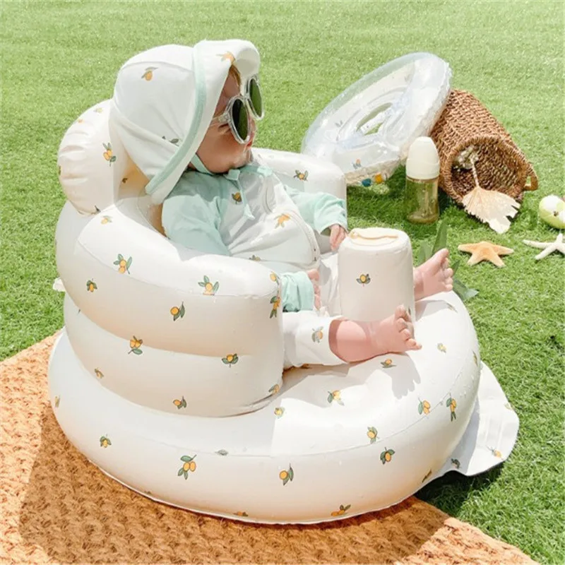 Ins Korea the same type of baby learning chair multi-functional inflatable sofa children training seat learning seat magic