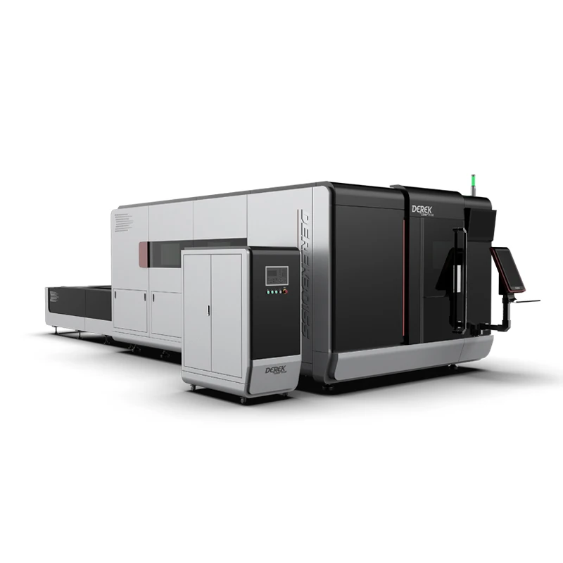Precision DF3015S Fiber Laser Cutting Machine 6000W IPG Laser Source 3KW Controller With Servo Motor 3000W Cutting Head Metal