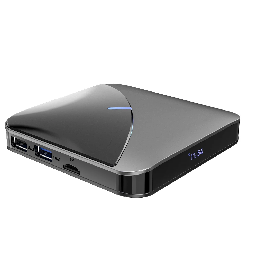 Gocast A95X F3 RGB Light OEM Smart TV Box Amlogic S905X3 BT 4 ГБ/64 Гб двухдиапазонный Wifi Android 9