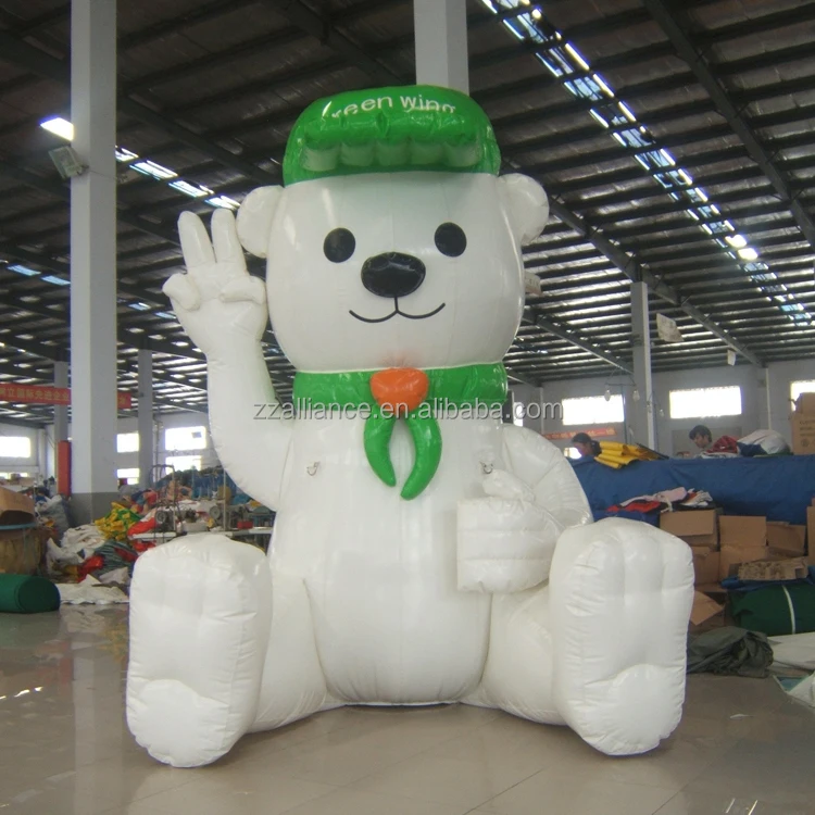 giant inflatable cartoon yellow duck PVC cartoon duck high=5m factory supply comercial renting