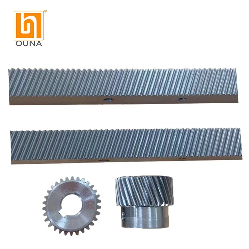 Industrial rack guide precision large gear matching standard straight tooth tooth strip transmission concave convex gear cylindr