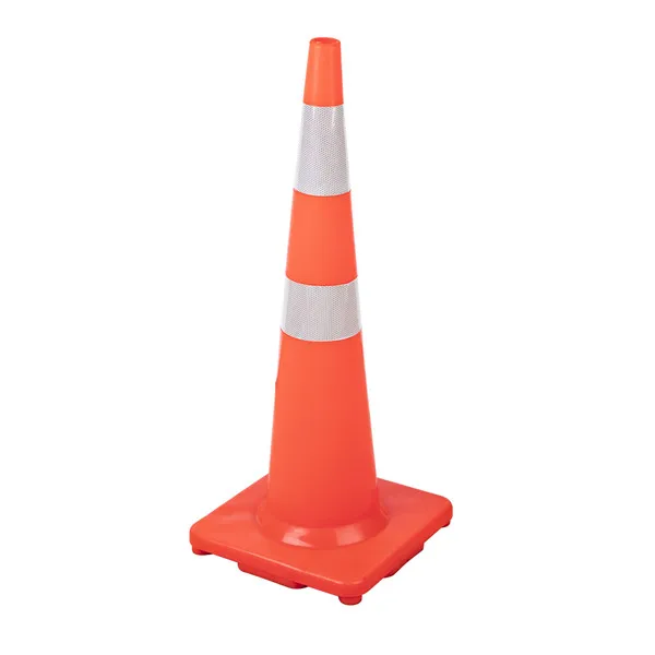36 inch 10 LB 4.5 KG Overall Orange Thin PVC Road Traffic Cone