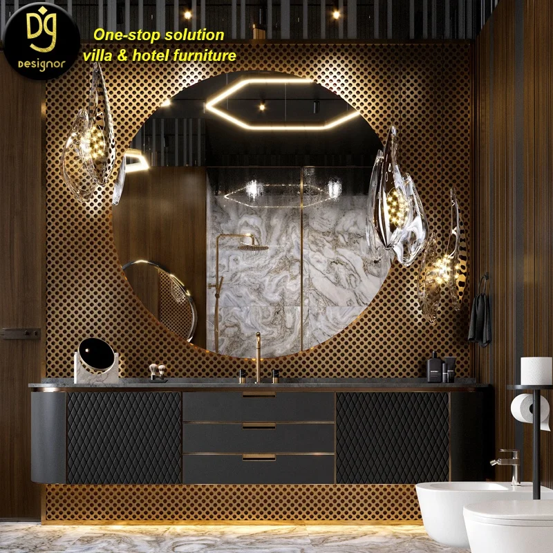 Современный комплект мебели DG под заказ Suites деревянные шкафы роскошный полноразмерный шкаф для спальни