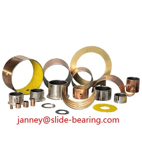 Slide bearing SF-1 DU BUSHING bronze powder PTFE bushing for Gear pump