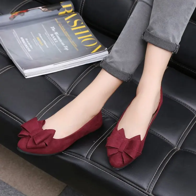 Beautiful woman China products ladies fancy shoes Women flats trade shoes online