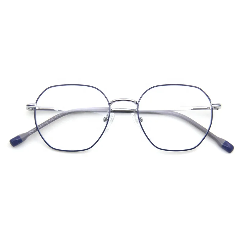 Оправа для очков унисекс оптические очки Классическая Металлическая оправа овальные из нержавеющей стали