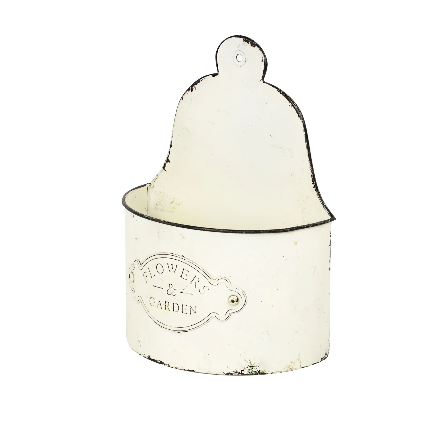 Geometric Wall Decor Container Succulent Plants Air Plant Mini Cactus White Metal Hanging Planter Vase