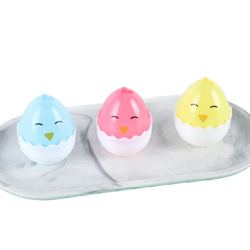 Colorful Plastic chicken Easter Egg  chicken plastic easter egg,animal plastic easter eggs