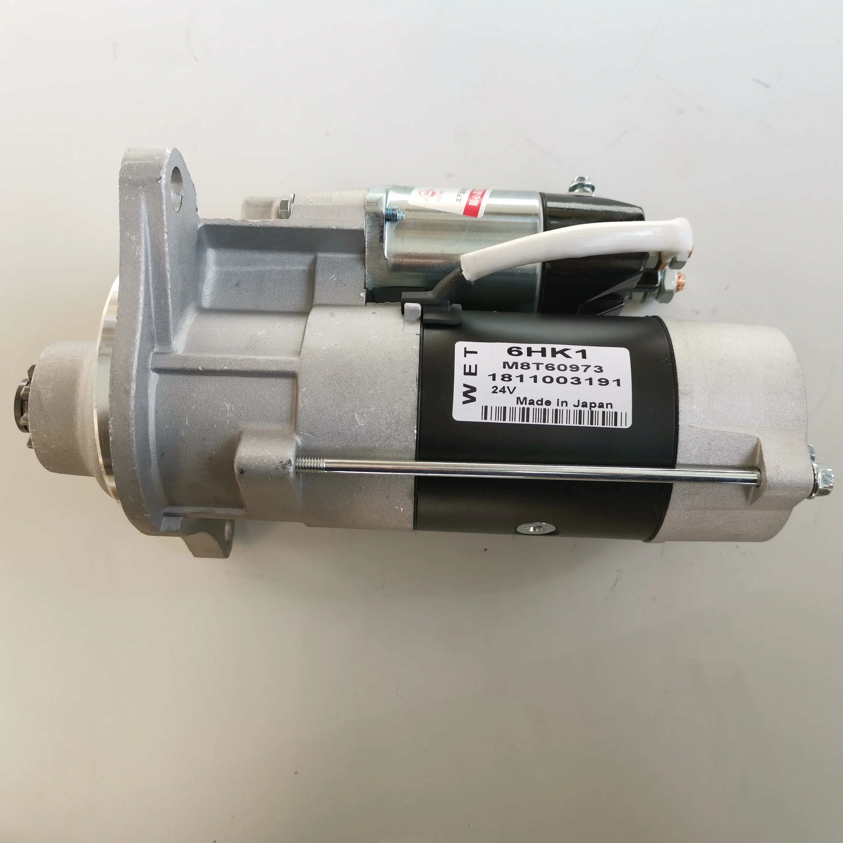 ISUZU 6HK1 Engine STARTER Motor M8T60973/1811003191/24V/5KW/11T E02GES096/H8981412061/1811003080/1811003191/1811004142 HighQualy