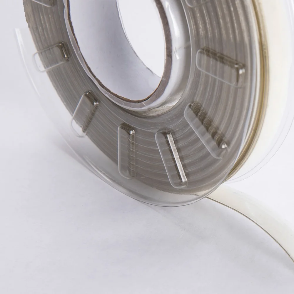 GDPT02 8mm*30m Steel Cutting Self Adhesive Auto Double-side PET Film Steel Wire Trim Tape for Car Painting