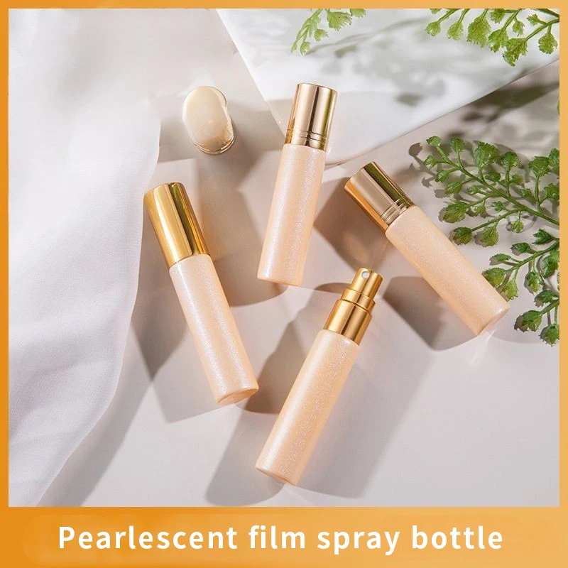 Empty Unique Glass Bottle 10Ml Cosmetic Serum Skincare  Small Glass Essential Oil Roll On Bottle