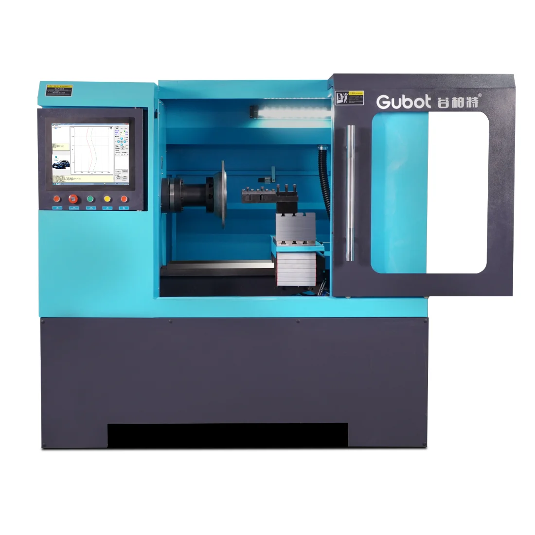 High Precision heavy duty alloy wheel repair metal working Lathe Horizontal Flat Bed Cnc Lathe Machine for sale