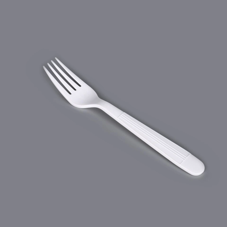 Heavy Weight Plastic Disposable Plane Cutlery Flatware Kits Knife Fork Spoon Napkin Utensils Black Cutlery Set