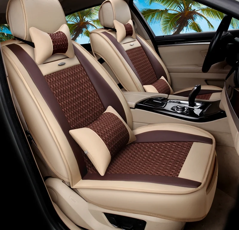 New design eco comfortable beautiful  pvc car seat cover for bmw
