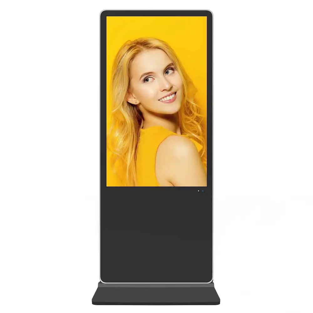 43 55 65 inch LCD Touch Screen Kiosk Advertising Display Full Screen Hall Digital Signage For Retail