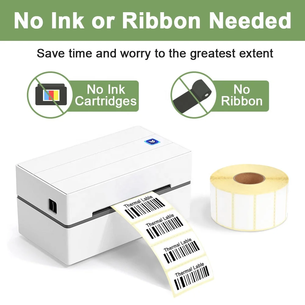 China Wholesale Thermal Direct Shipping Label Design Thermal Transfer Label Sticker Rolls 30*20 mm Mini Thermal Printer Stick