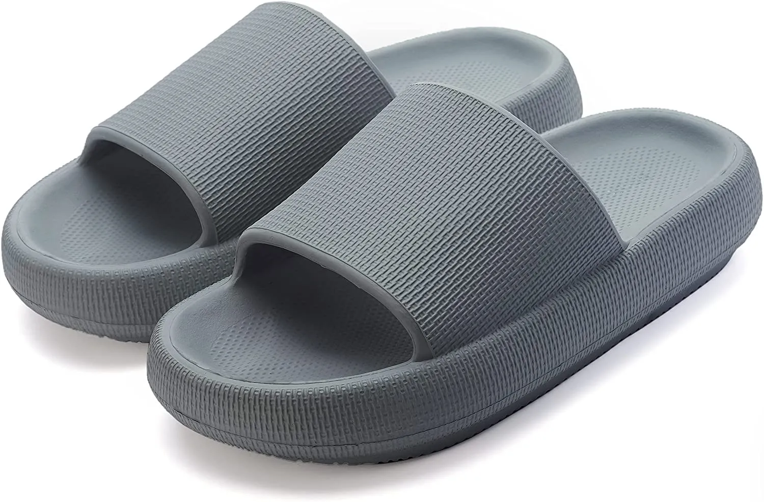 FREE SAMPLE Cloud Slippers for Women and Men | Shower Slippers Bathroom Sandals | Extremely Comfy Cushioned Thick Sole