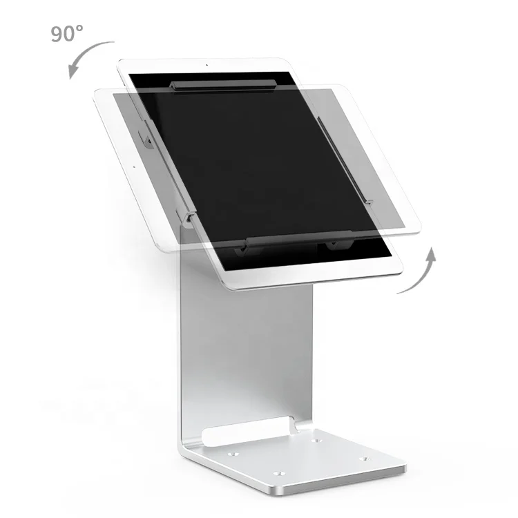Высококачественная алюминиевая регулируемая подставка для планшета Counter Top POS система Подставка iPad