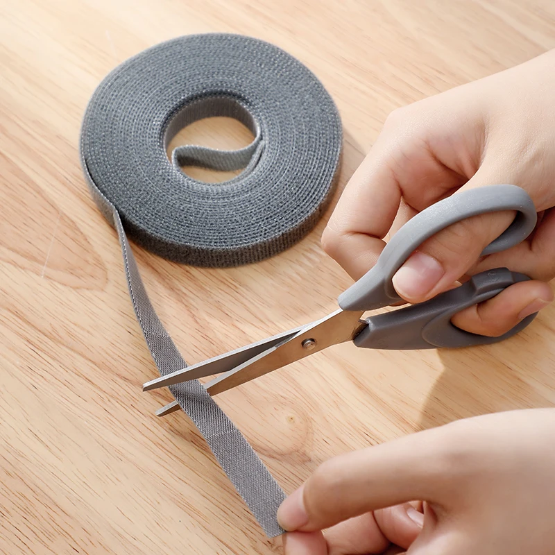 Multipurpose Adhesive Hook And Loop Tape Reusable Hook And Loop Strips Good Quality Velcroes cable ties For Power Line