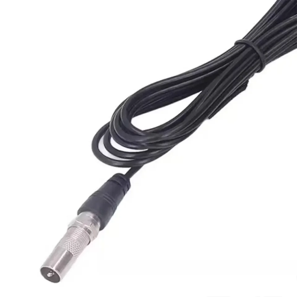 200 Miles Range Signal Booster Support 4K 1080p Black Amplified HD Digital TV Antenna ABS Indoor Tv Antenna