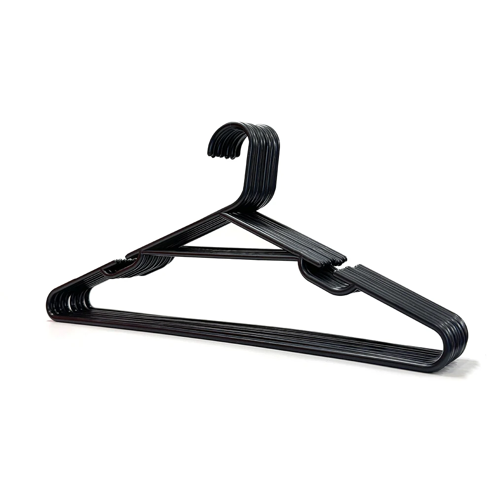 ELATE Hanger plastic Adjustable Shirt Affordable PP Hanger Clothes Adult Black Hangers