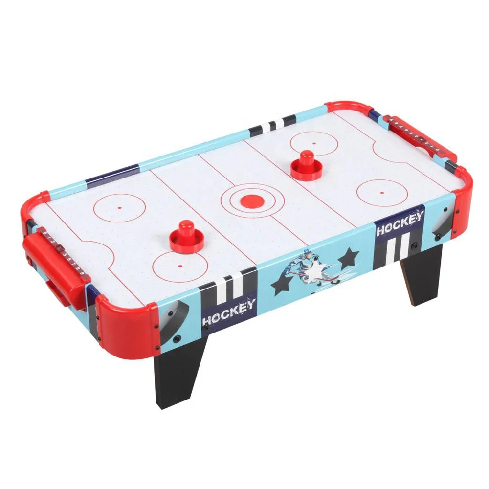 Popular wood tabletop ice hockey game sport toy MDF hockey table indoor family game wooden ice hockey toy for kids