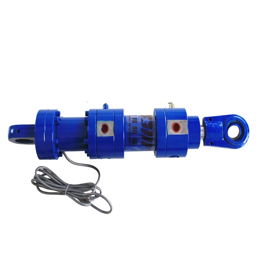 SBM Support OEM ODM Service 2.8 To 380mm2/s Viscosity Range Electric Double Acting Telescopic Servo Hydraulic Cylinder