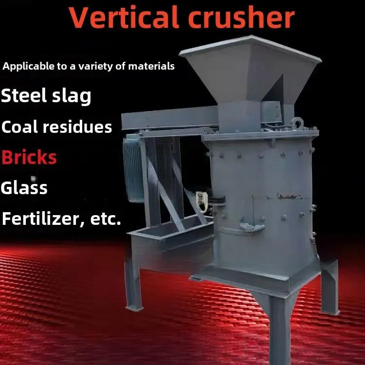 Cobblestone Non-Sieve Strip Crushing Equipment Cement Raw Material Mud Block Crushing Machinery Steel Slag Tailing Bluestone San