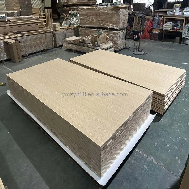 Custom Vertical Bamboo Plywood Panel Carbonized Modern Design Decorative Hotel Applications E0 Standard birch Marine Plywood