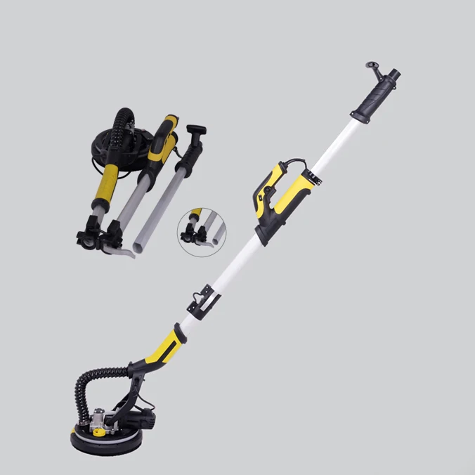 
LED Lamp Industri Dri Wall Sander Home Wall Sanding Machine Folding Drywall Wall Sander Long Handle 