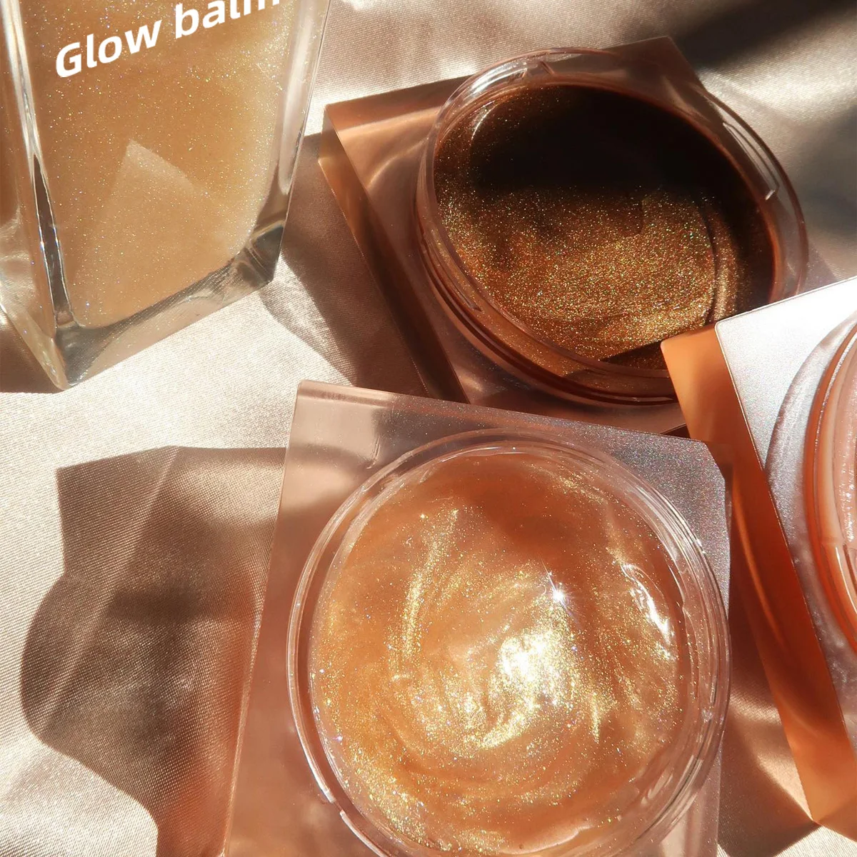 Custom Logo Radiant Finish Body Glitter Highlighter Gel Private Label Vegan High Quality Longlasting Moisturizing lotion