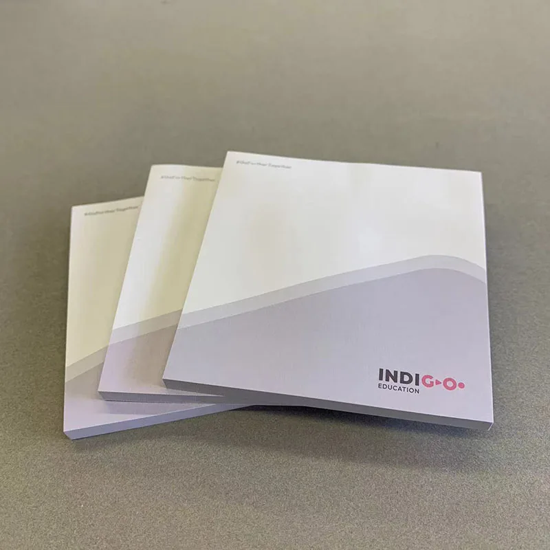 Cheap Custom Logo Personalized Post Small Square Sticker Adhesive Note It Pads 3x3 Sticky Padding Notes