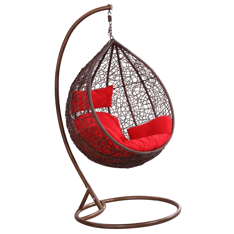 Factory wholesale multiple color options Swing Chair Hanging Egg for Outdoor casual