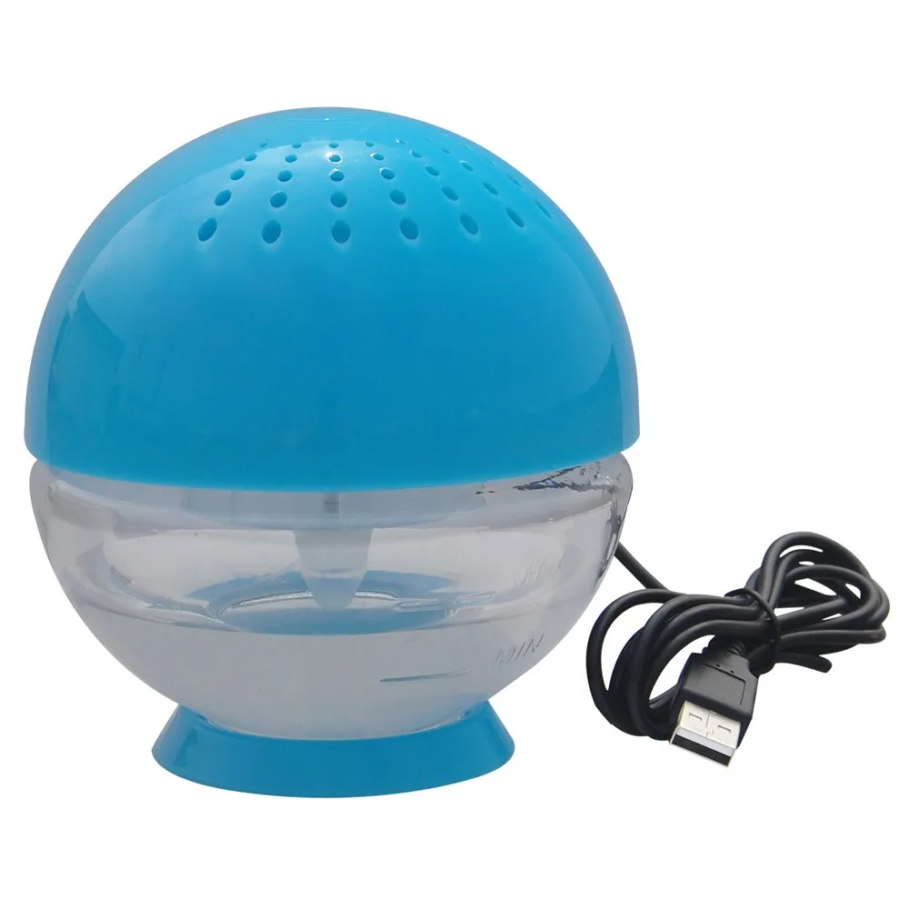 Hot Sale USB Mini Exquisite Energy Saving Wood Grain Air Purifier OEM Air Cleaner For Household And Office