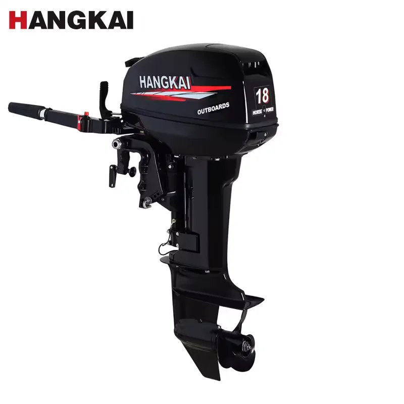 Hangkai Hot Sell 18HP 15HP 9.9HP 2 Stroke Outboard Motors Boat Engine for Saltwater