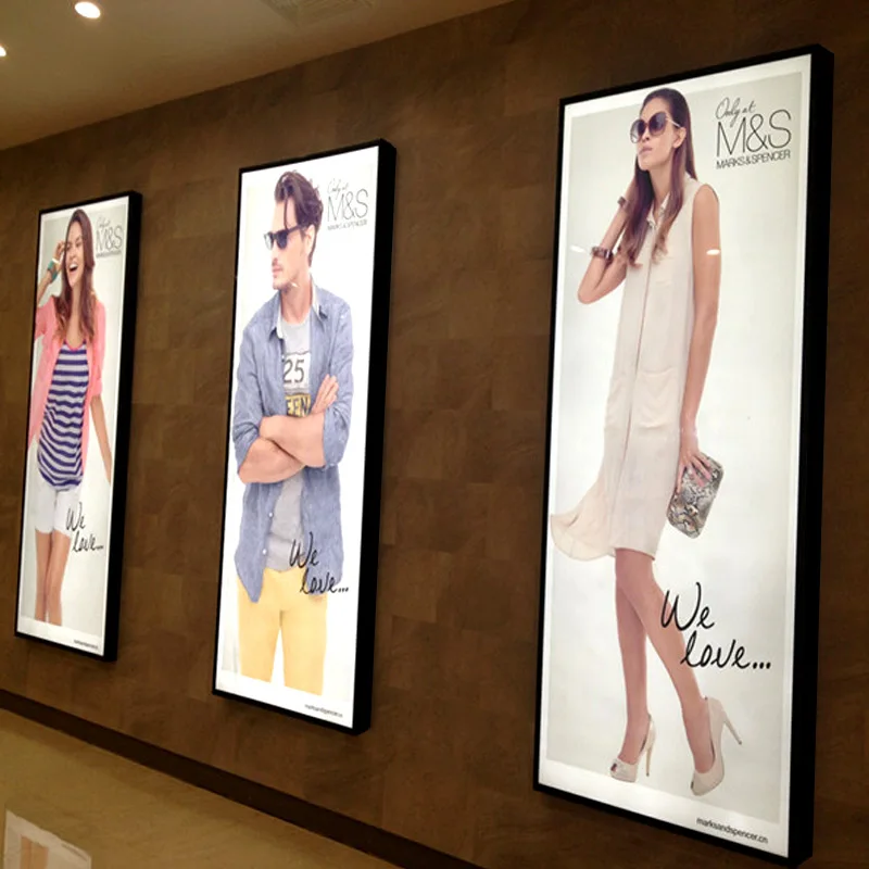 
Easy-Installation Softbox Light Box Aluminum Frame Backlit Lightbox 