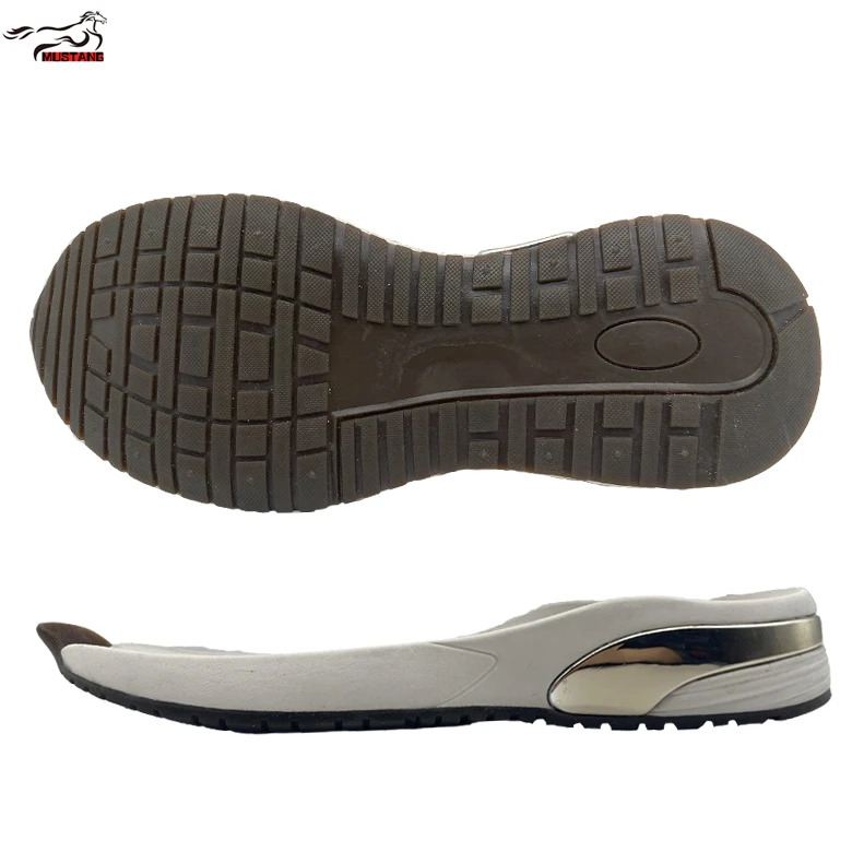 Fast Delivery 2023 Men Anti Abrasion Compound Etpu Foam Shoe Soles For Making Shoes