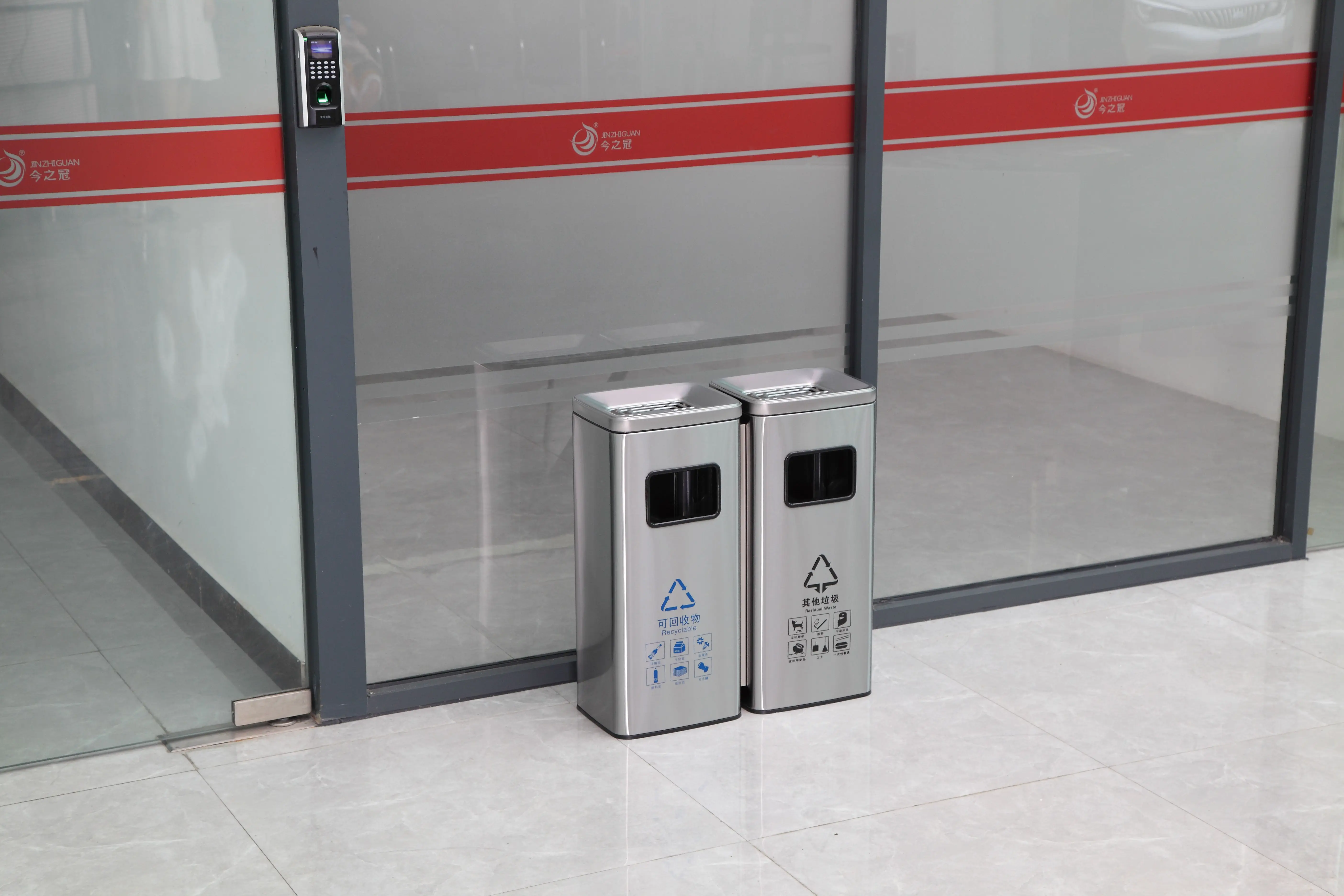 Wholesales Dustbin Recycling Trash Garbage Can Waste Sorting Bin Trash Recycling Can