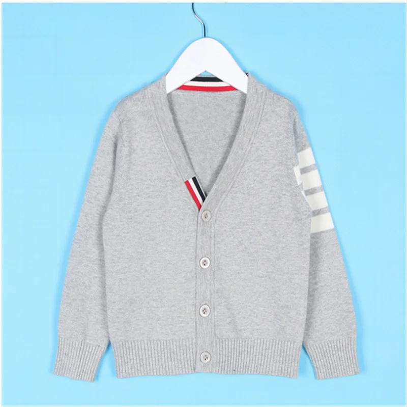 
2021 Baby Boys Sweater Autumn Toddler Boys Knitwear Long-Sleeve Cotton Cardigans Kids Sweater Coat Fashion Children Clothes 