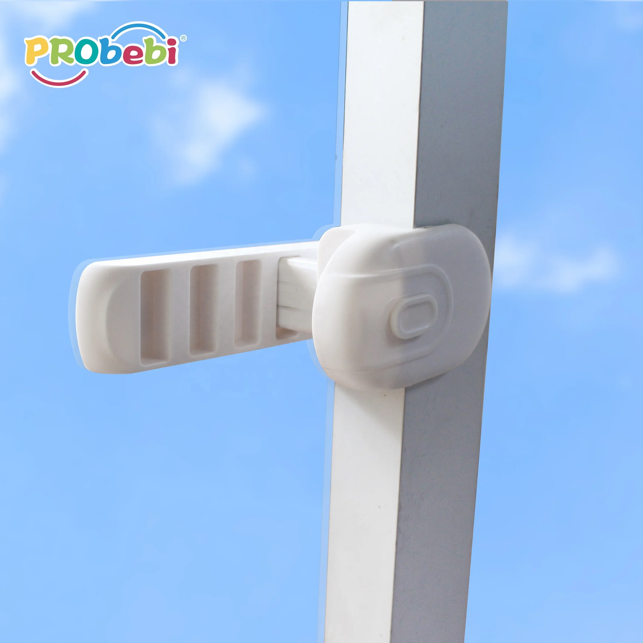 Baby home safety window plastic security lock with strong adhesive