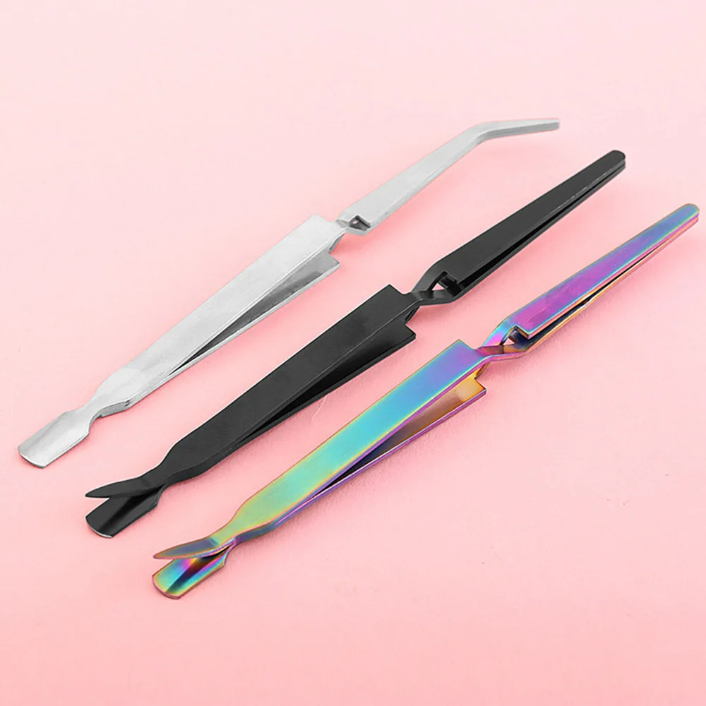 Curve Pincher Pinching Tool Clamp Shaping Tweezers Nails Extension Clips Multi Function Tool Nail Art Tweezers