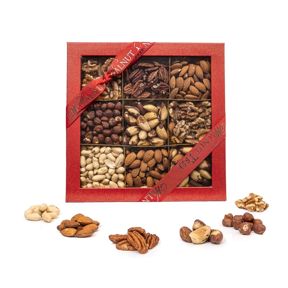 Empty Paper Baklava Box Sweet Unique Custom Candy Packaging Fancy Betel Nuts Box With Window