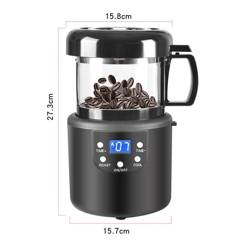 
Hot Air Model With Timing Automatic Cooling 110V 220V Coffee Bean Roasting Machine 