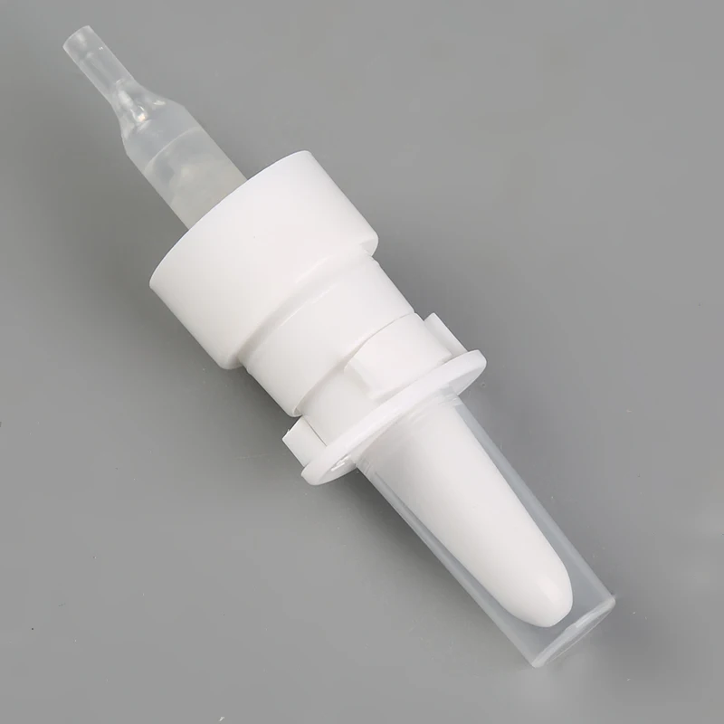New style 20/410 nasal spray pump sprayer white color plastic medical nasal spray for sale