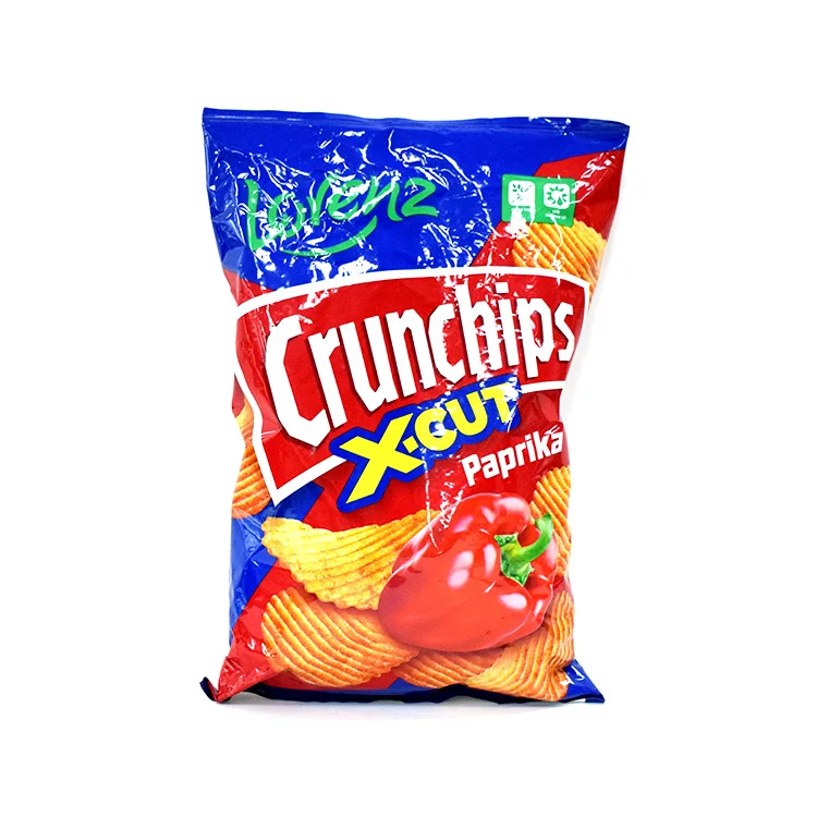 Custom Printed Flexible Potato Chips Plastic Packaging Bag Wholesale