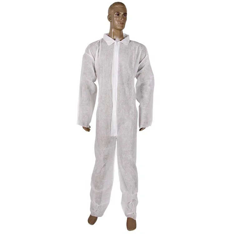 Disposable Coverall Eu Type Free Samples Disposable Hooded Safety Clothing Suits Non Woven Workwear Coveralls