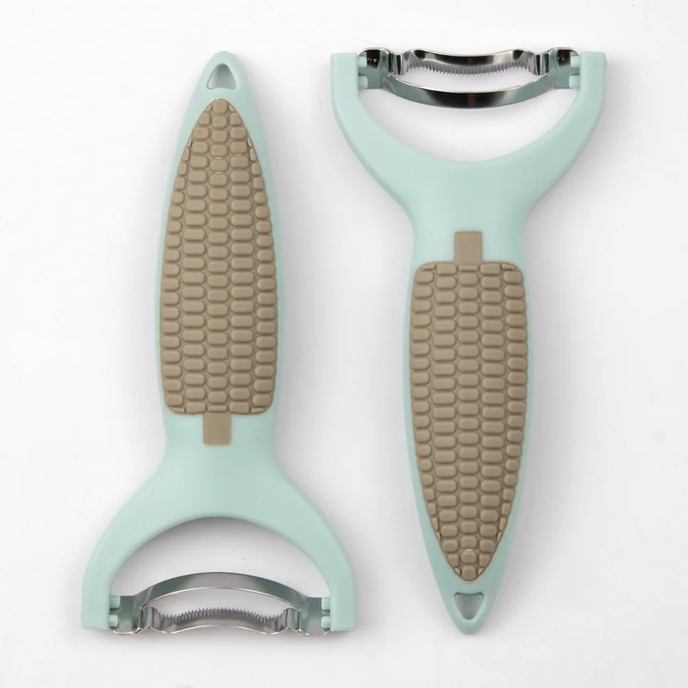 Stainless Steel With PP Handle Manual Vegetable Peel Sheller Kernel Stripper Machine Remover Cutter Corn Shaver Peeler