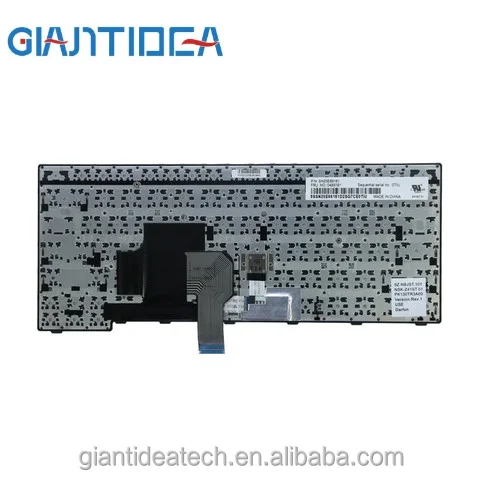 US keyboard with silver frame for ThinkPad 13 Gen 2 (Type 20J1/20J2) 01EN805