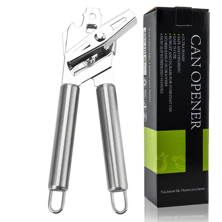 Hot Selling Kitchen Gadgets Stainless Steel Can Opener 3 In1 Multi Function Jar Beer Opener